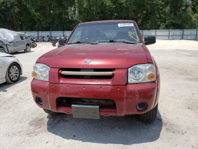 1N6ED27T24C424500 - 2004 NISSAN FRONTIER CREW CAB XE V6 RED photo 5