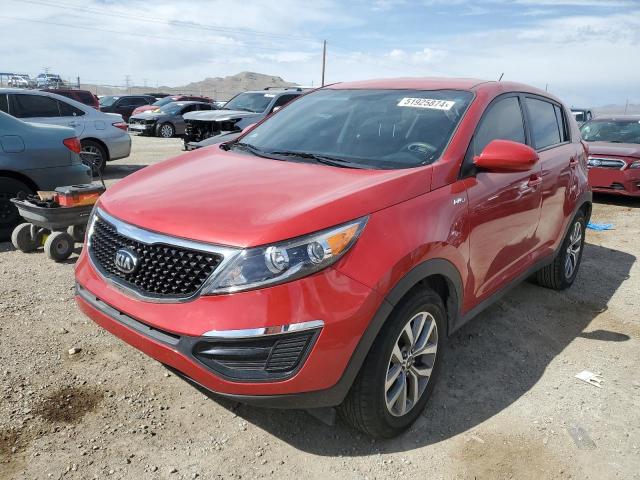 KNDPBCAC3E7566512 - 2014 KIA SPORTAGE LX RED photo 1