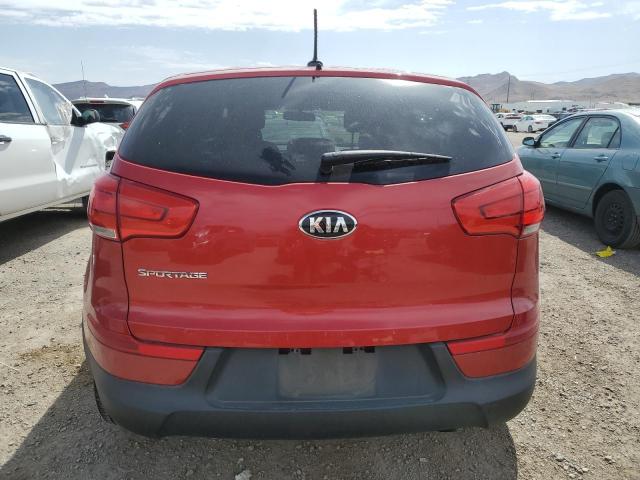 KNDPBCAC3E7566512 - 2014 KIA SPORTAGE LX RED photo 6