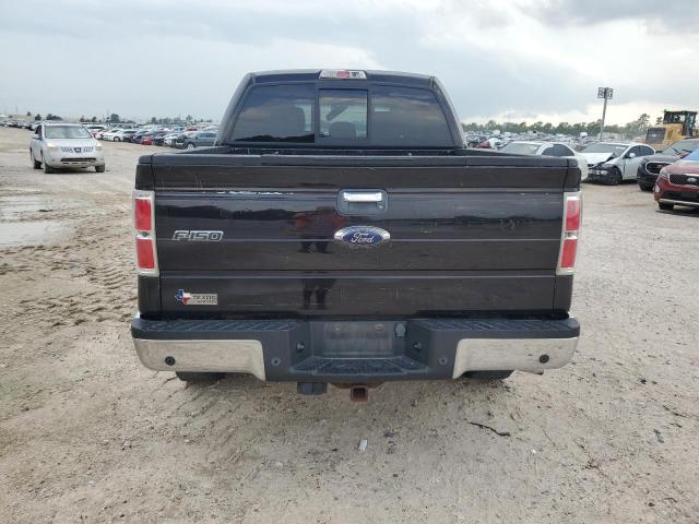 1FTFW1ET9DKG24956 - 2013 FORD F150 SUPERCREW BLACK photo 6