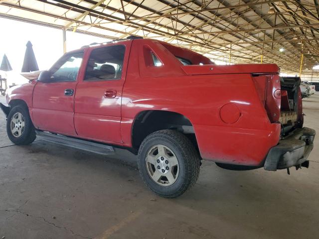 3GNEC12T34G264784 - 2004 CHEVROLET AVALANCHE C1500 RED photo 2