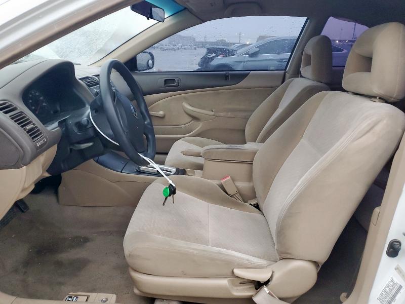 1HGEM22145L019217 - 2005 HONDA CIVIC DX VP WHITE photo 7