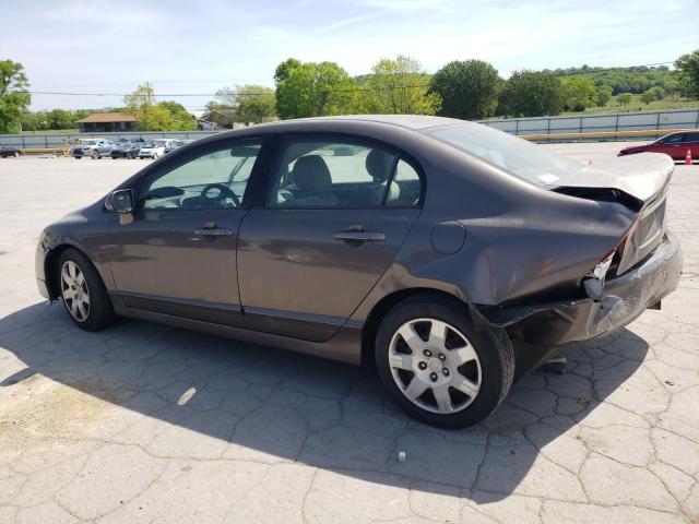 2HGFA1F58AH567457 - 2010 HONDA CIVIC LX BROWN photo 2