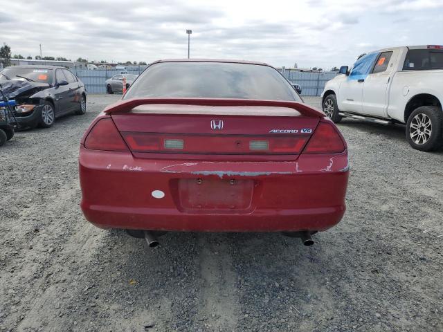 1HGCG2253YA017492 - 2000 HONDA ACCORD EX RED photo 6