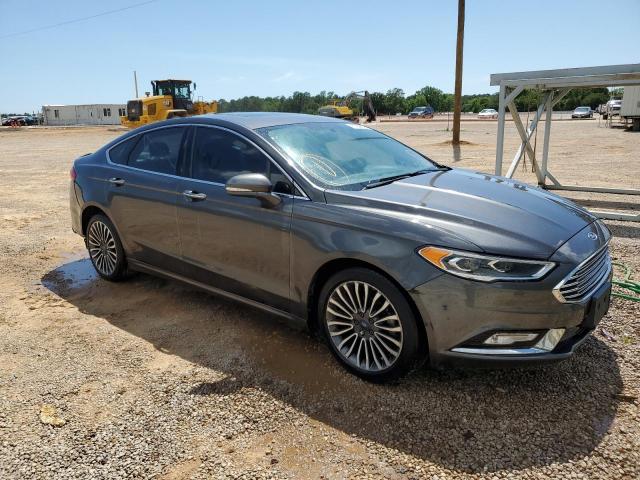 3FA6P0K94HR149966 - 2017 FORD FUSION TITANIUM CHARCOAL photo 4