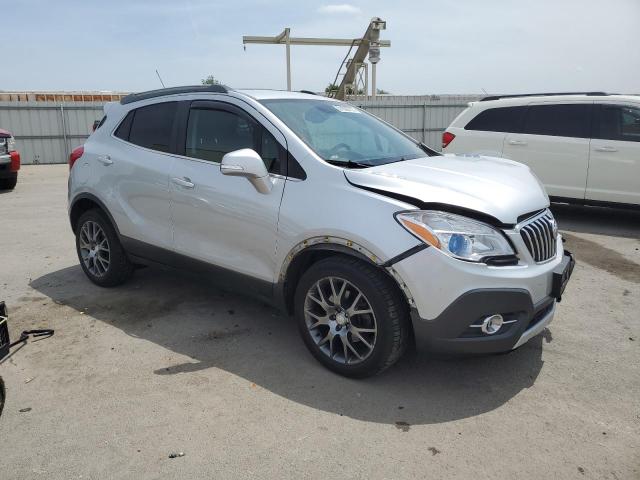 KL4CJ2SMXGB672081 - 2016 BUICK ENCORE SPORT TOURING SILVER photo 4