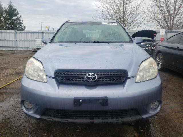 2T1KR32E07C643506 - 2007 TOYOTA COROLLA MA XR BLUE photo 5