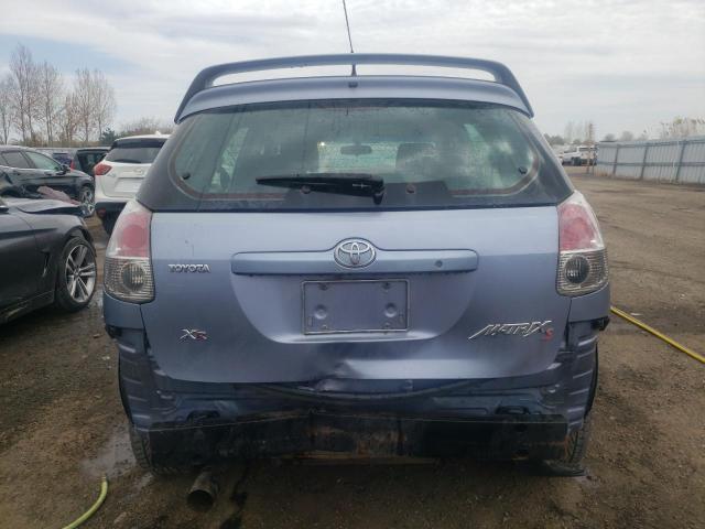 2T1KR32E07C643506 - 2007 TOYOTA COROLLA MA XR BLUE photo 6