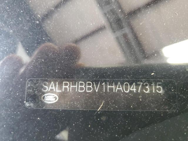 SALRHBBV1HA047315 - 2017 LAND ROVER DISCOVERY HSE LUXURY BLACK photo 13