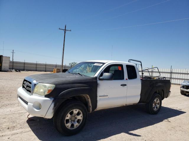 5TEUU42N87Z417463 - 2007 TOYOTA TACOMA ACCESS CAB BLACK photo 1