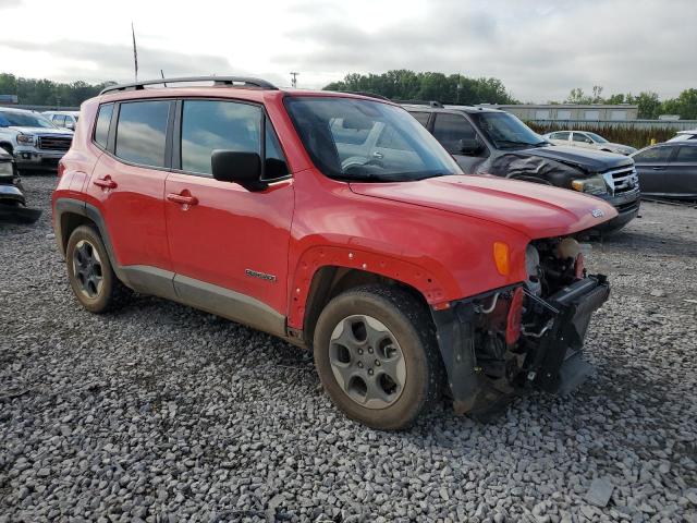 ZACCJAAB6JPG70096 - 2018 JEEP RENEGADE SPORT RED photo 4