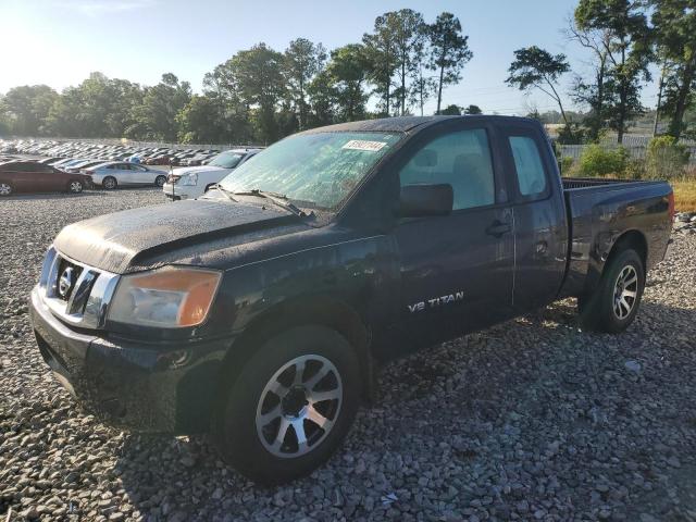 1N6BA06A69N303237 - 2009 NISSAN TITAN XE BLUE photo 1