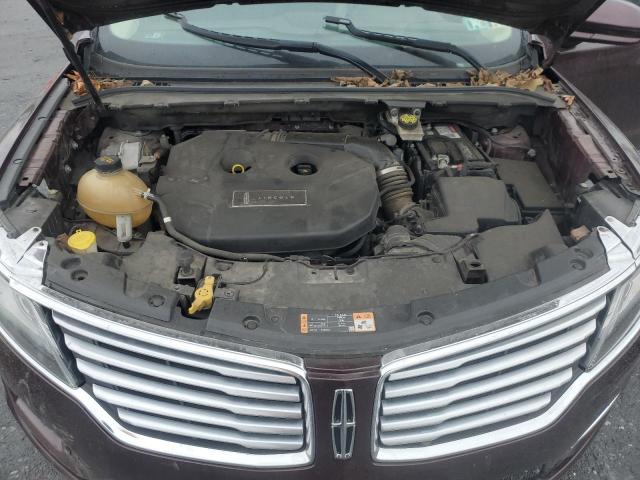 5LMCJ3C95JUL22223 - 2018 LINCOLN MKC RESERVE ბურგუნდია ფოტო 11