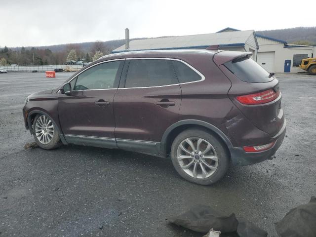 5LMCJ3C95JUL22223 - 2018 LINCOLN MKC RESERVE ბურგუნდია ფოტო 2