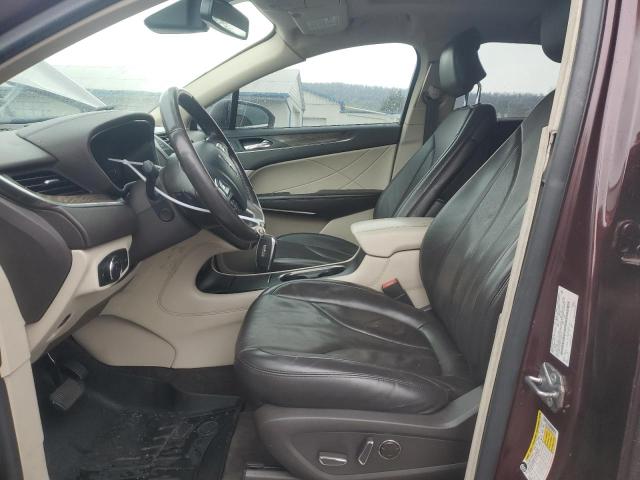 5LMCJ3C95JUL22223 - 2018 LINCOLN MKC RESERVE ბურგუნდია ფოტო 7