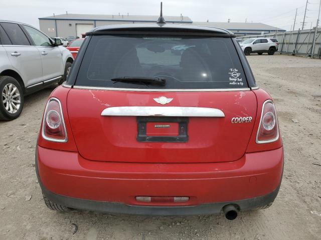 WMWSU3C57BT091692 - 2011 MINI COOPER RED photo 6