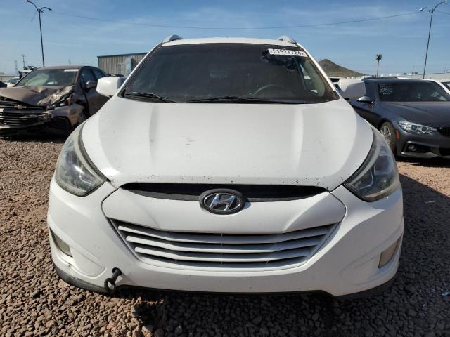 KM8JU3AG8EU924493 - 2014 HYUNDAI TUCSON GLS WHITE photo 5