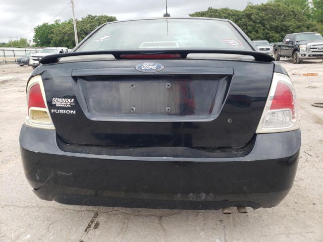 3FAHP06Z77R230901 - 2007 FORD FUSION S BLACK photo 6