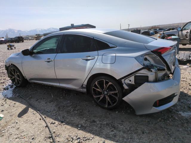 2HGFC2F82KH515592 - 2019 HONDA CIVIC SPORT Gümüş fotoğraf 2