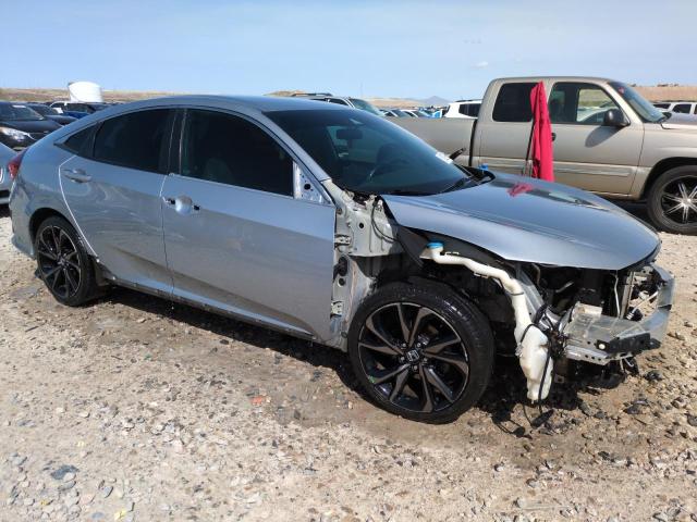 2HGFC2F82KH515592 - 2019 HONDA CIVIC SPORT Gümüş fotoğraf 4
