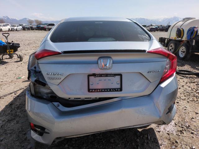 2HGFC2F82KH515592 - 2019 HONDA CIVIC SPORT Gümüş fotoğraf 6