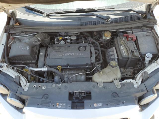 1G1JA6SH6D4119492 - 2013 CHEVROLET SONIC LS WHITE photo 12