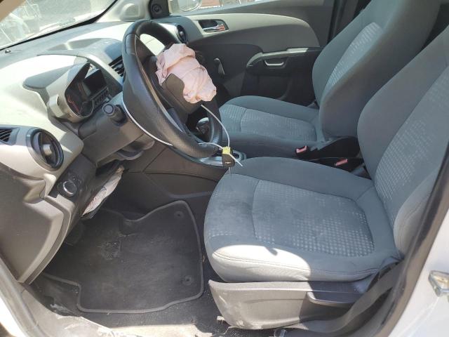 1G1JA6SH6D4119492 - 2013 CHEVROLET SONIC LS WHITE photo 7