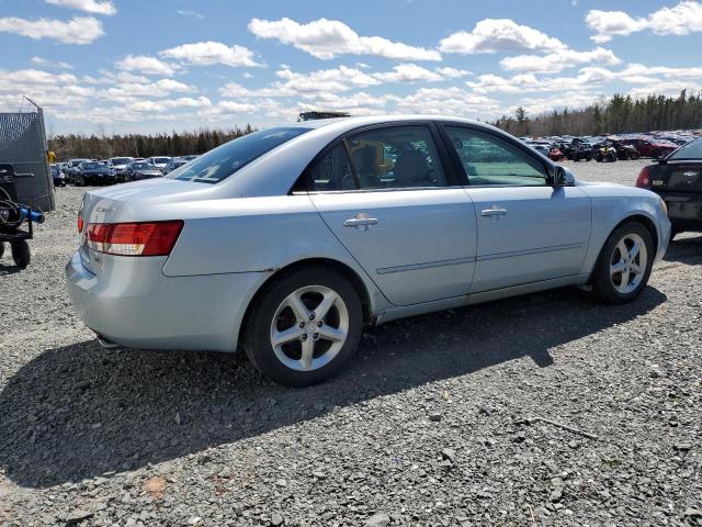 5NPET46F37H240852 - 2007 HYUNDAI SONATA GL BLUE photo 3