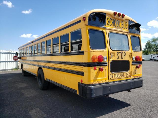 1BABKCKHX5F224222 - 2005 BLUE BIRD SCHOOL BUS YELLOW photo 3