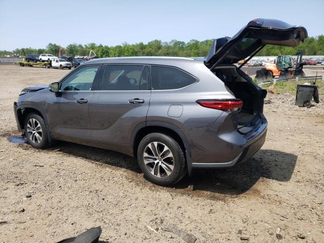 5TDGZRBH7MS109389 - 2021 TOYOTA HIGHLANDER XLE Boz foto 2