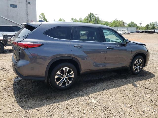 5TDGZRBH7MS109389 - 2021 TOYOTA HIGHLANDER XLE Boz foto 3