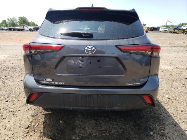 5TDGZRBH7MS109389 - 2021 TOYOTA HIGHLANDER XLE Boz foto 6