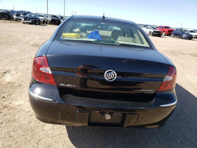 2G4WE587161270745 - 2006 BUICK LACROSSE CXS BLACK photo 6