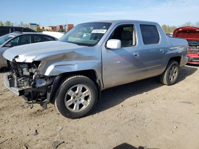 5FPYK1F44CB457047 - 2012 HONDA RIDGELINE RTS SILVER photo 1