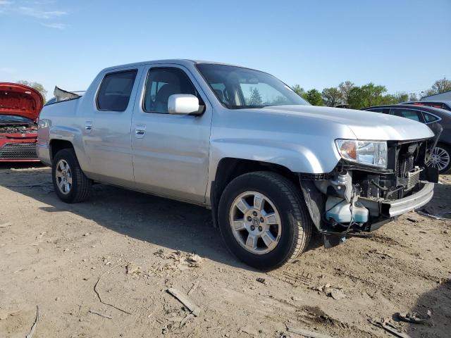 5FPYK1F44CB457047 - 2012 HONDA RIDGELINE RTS SILVER photo 4