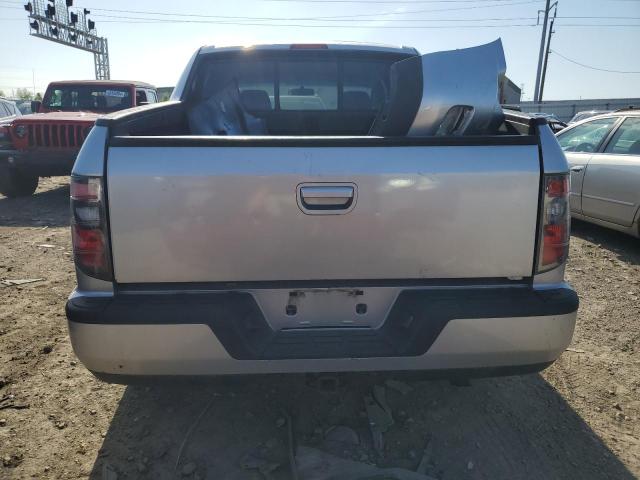 5FPYK1F44CB457047 - 2012 HONDA RIDGELINE RTS SILVER photo 6