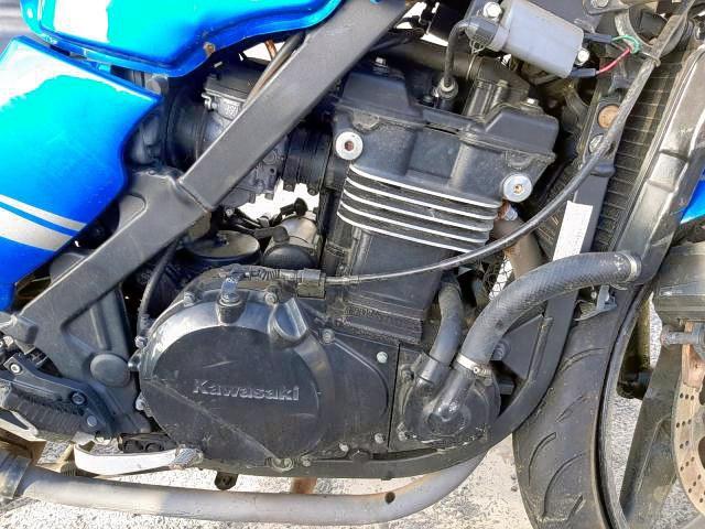 JKAEXVD109A113336 - 2009 KAWASAKI EX500 D BLUE photo 7