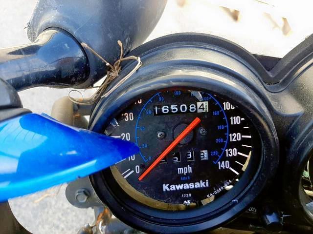 JKAEXVD109A113336 - 2009 KAWASAKI EX500 D BLUE photo 8