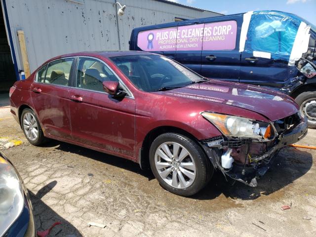 1HGCP2F85BA114978 - 2011 HONDA ACCORD EXL BURGUNDY photo 4