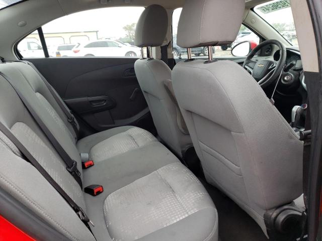 1G1JB5SH2H4149084 - 2017 CHEVROLET SONIC LS RED photo 10