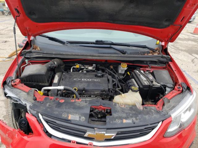 1G1JB5SH2H4149084 - 2017 CHEVROLET SONIC LS RED photo 11