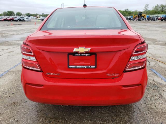 1G1JB5SH2H4149084 - 2017 CHEVROLET SONIC LS RED photo 6