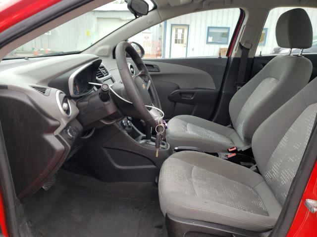 1G1JB5SH2H4149084 - 2017 CHEVROLET SONIC LS RED photo 7