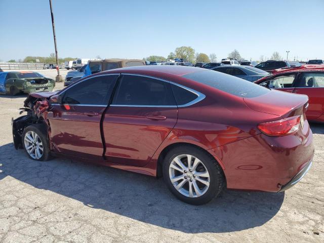 1C3CCCAB7FN738870 - 2015 CHRYSLER 200 LIMITED RED photo 2