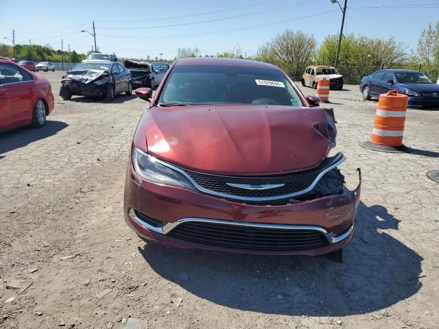 1C3CCCAB7FN738870 - 2015 CHRYSLER 200 LIMITED RED photo 5