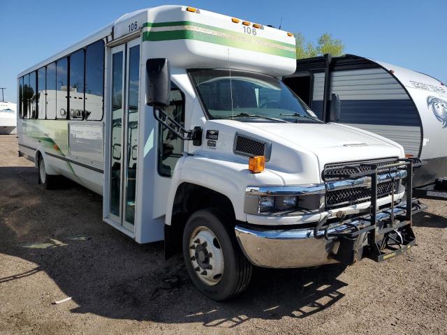 1GBE5V1207F413438 - 2007 CHEVROLET C5500 C5V042 WHITE photo 4