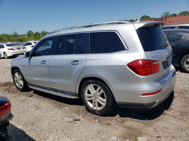 4JGDF7CE0DA106119 - 2013 MERCEDES-BENZ GL 450 4MATIC SILVER photo 2