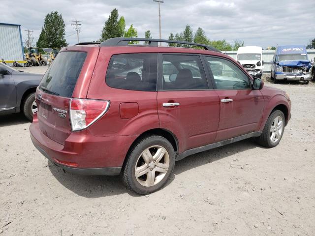 JF2SH64669H709146 - 2009 SUBARU FORESTER 2.5X LIMITED RED photo 3