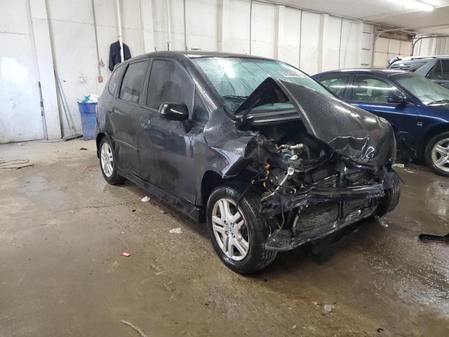 JHMGD37607S058525 - 2007 HONDA FIT S 黑色 照片 4