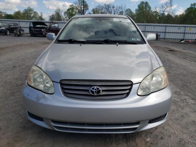 2T1BR32E64C249102 - 2004 TOYOTA COROLLA CE SILVER photo 5